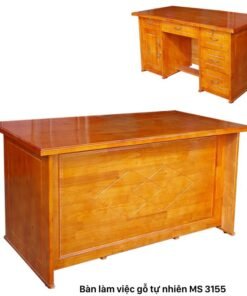 Bàn làm việc gỗ cao su
