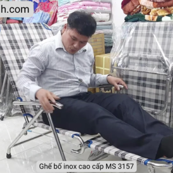 Ghế bố inox