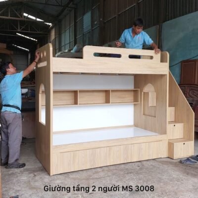 Giường tầng 2 người MS 3008 Giường tầng 2 người MS 3008