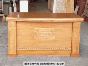 Bàn Làm Việc Giám Đốc Gỗ Cao Cấp Mẫu Mới Nhất