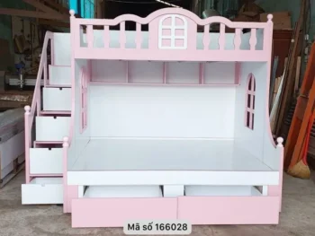 Giường 2 Tầng Người Lớn Có Thiết Kế Thông Minh, Tiện Ích