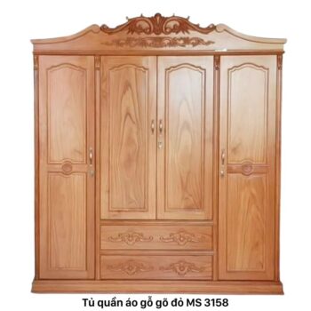 Tủ áo gõ đỏ