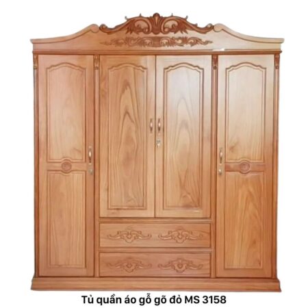 Tủ áo gõ đỏ