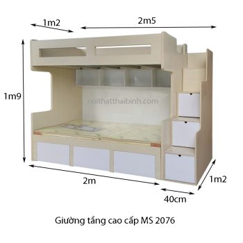 kich thuoc giuong tang 1m2 MS 2076