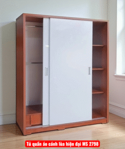 Tủ quần áo mdf cửa lùa