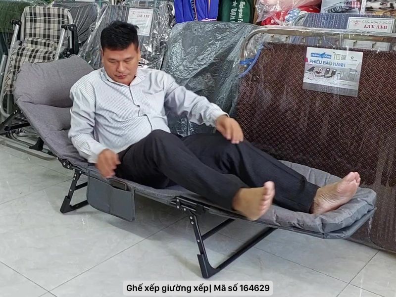 Ghế xếp gọn nhẹ cho không gian nhỏ