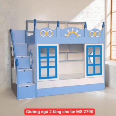 Giường ngủ 2 tầng cho bé MS 2790