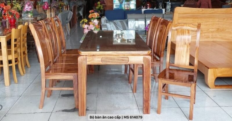 Bàn ăn mặt đá sang trọng cao cấp cho không gian hiện đại Bàn ăn mặt đá sang trọng cao cấp