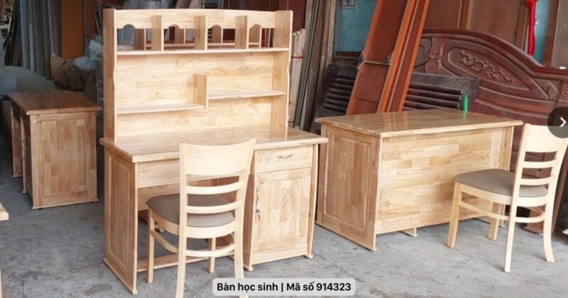 100+ mẫu bàn học sinh thiết kế hiện đại, tiết kiệm diện tích 1 Bàn học sinh thiết kế hiện đại