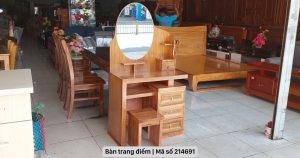 Bàn trang điểm gỗ công nghiệp giá rẻ