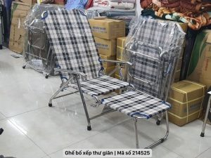 Ghế bố xếp thư giãn cao cấp