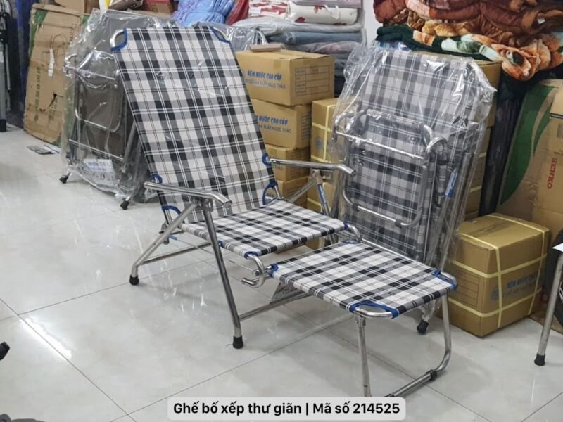 150+ mẫu ghế bố xếp thư giãn cao cấp – Thiết kế thoải mái 1 Ghế bố xếp thư giãn cao cấp