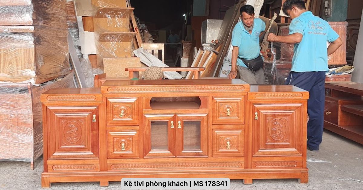 Kệ tivi phòng khách hiện đại đẹp