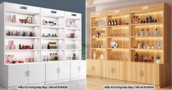Mẫu tủ trưng bày đẹp