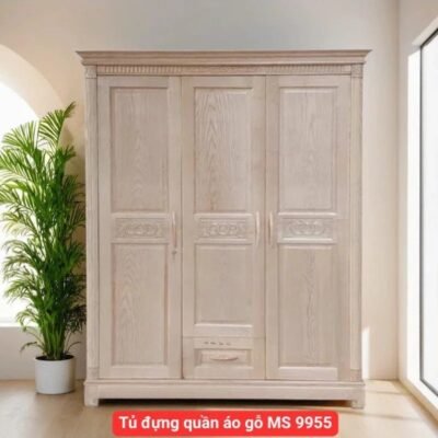 Tủ đựng quần áo gỗ