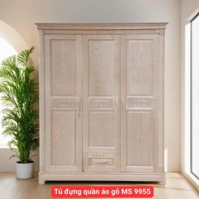 Tủ đựng quần áo gỗ MS 9955