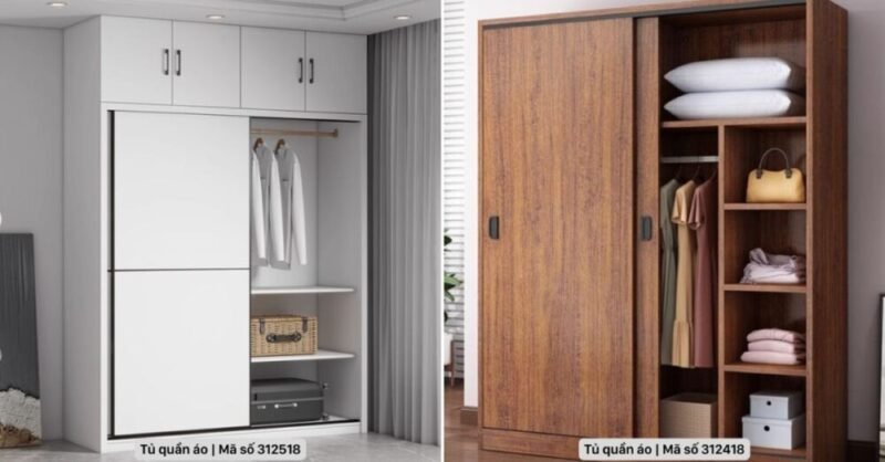 350+ mẫu tủ quần áo đơn giản mà đẹp phù hợp với mọi không gian Tủ quần áo đơn giản mà đẹp
