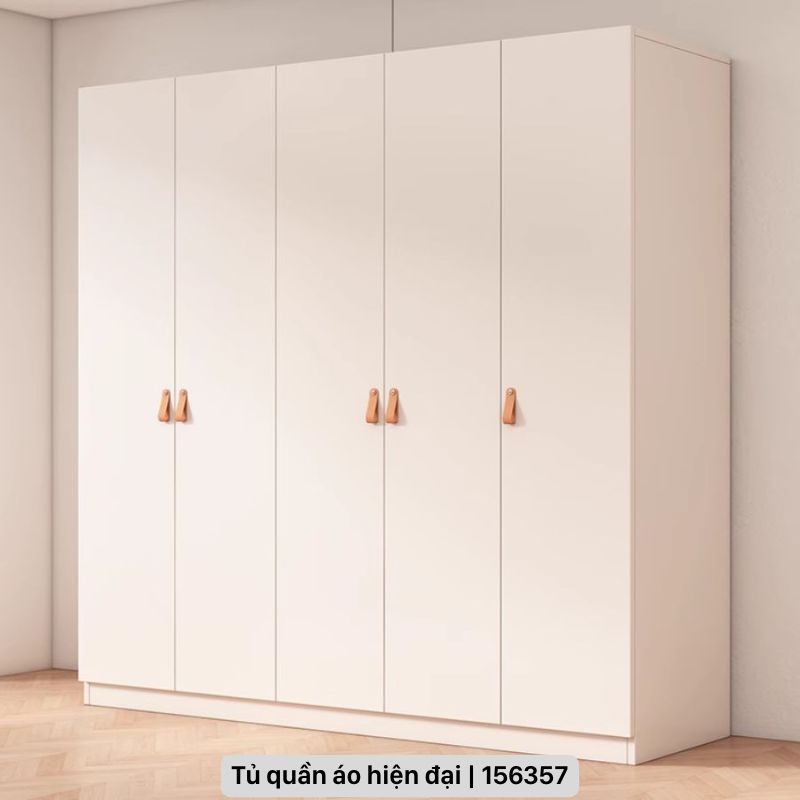 Tủ quần áo gỗ MDF phủ melamine bền đẹp, chống trầy xước 47 Tủ quần áo gỗ MDF phủ melamine