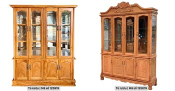 Tủ rượu trang trí nội thất hiện đại