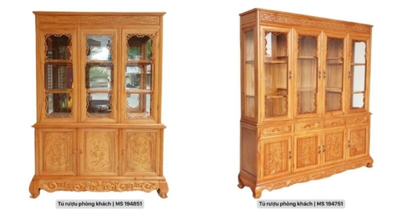 100+ mẫu tủ rượu trang trí phòng khách đẹp giúp không gian sang trọng Tủ rượu trang trí phòng khách đẹp