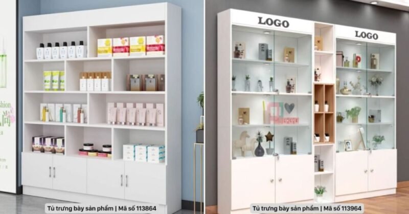 Top 5 Tủ trưng bày sản phẩm thiết kế hiện đại nhất giúp tối ưu không gian Tủ trưng bày sản phẩm thiết kế hiện đại nhất