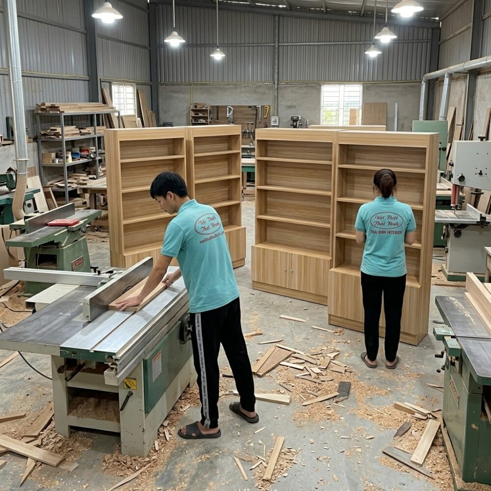 10 mẫu tủ trưng bày đẹp hiện đại và sang trọng cho mọi không gian Xưởng làm tủ trưng bày sản phẩm gỗ tự nhiên tại Quận 7 TPHCM