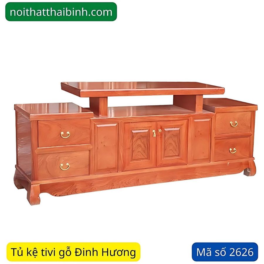 Tủ kệ tivi gỗ Đinh Hương