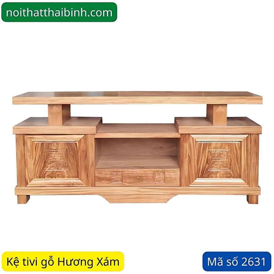 Kệ tivi gỗ Hương Xám