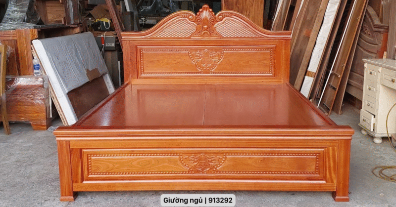 Top 10 mẫu giường gỗ tự nhiên đẹp, bền, giá tốt 2024 1 Top 10 mẫu giường gỗ tự nhiên đẹp