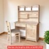 Bàn học cho bé gỗ tự nhiên có kệ MS 2959 | GIAO HỎA TỐC TPHCM 3 Bàn học cho bé gỗ tự nhiên có kệ MS 2959