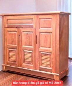 Bàn trang điểm gỗ giá rẻ MS 2061