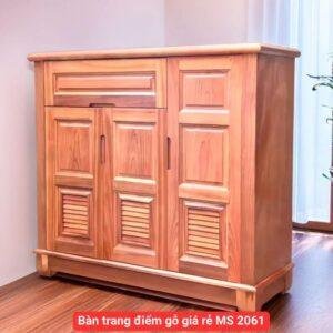Bàn trang điểm gỗ giá rẻ MS 2061