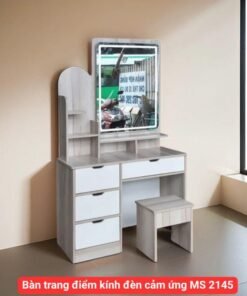 Bàn trang điểm kính đèn cảm ứng MS 2145