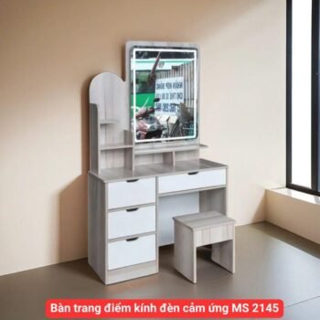 Bàn trang điểm kính đèn cảm ứng MS 2145