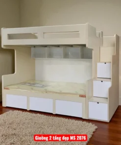 Giường 2 tầng đẹp MS 2076