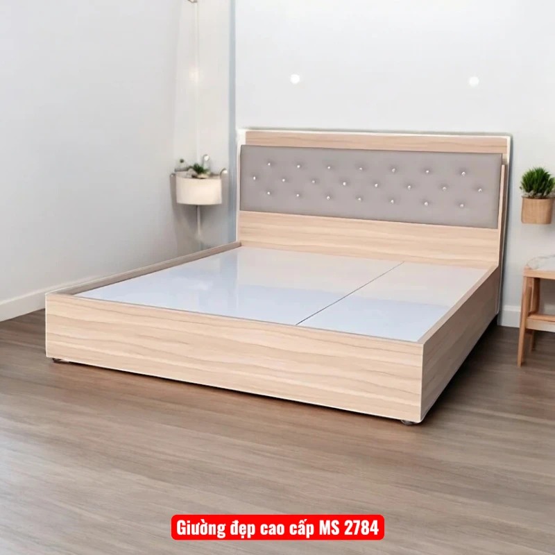 Giường đẹp cao cấp MS 2784 1 Giường đẹp cao cấp MS 2784