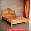 Giường gỗ gõ đỏ tự nhiên MS 1961 3 Giường gỗ gõ đỏ tự nhiên MS 1961