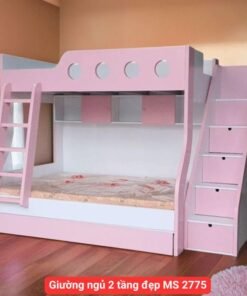 Giường ngủ 2 tầng đẹp MS 2775