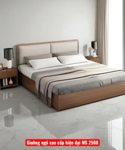 Giường ngủ cao cấp hiện đại MS 2508