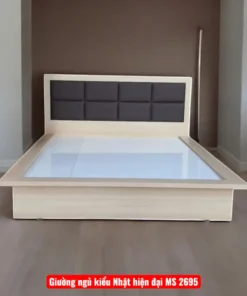 Giường ngủ kiểu Nhật hiện đại MS 2695