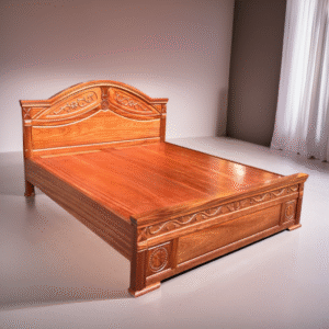 Mẫu giường gỗ xoan đào đẹp MS 3187 11 Mẫu giường gỗ xoan đào đẹp