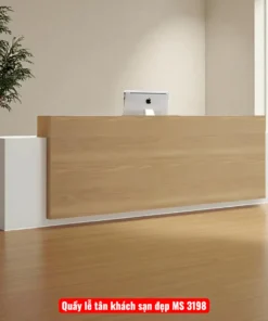 Quầy lễ tân khách sạn đẹp MS 3198