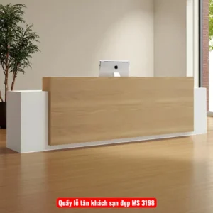 Quầy lễ tân khách sạn đẹp MS 3198