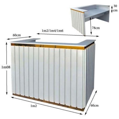 Quầy thu ngân shop đẹp MS 3194 Quầy thu ngân shop đẹp