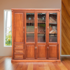 Tủ tài liệu gỗ xoan đào tự nhiên MS 3192 8 Tủ Tài Liệu Gỗ