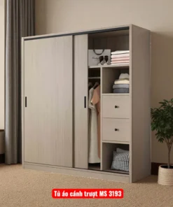 Tủ áo cánh trượt MS 3193