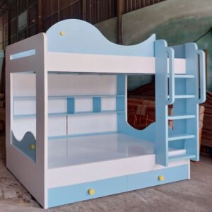 Giường Tầng Cho Bé Cao Cấp MS 3199 Giường Tầng Gỗ MDF