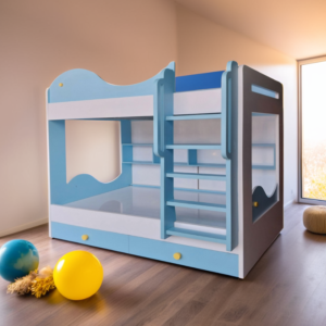 Giường Tầng Cho Bé Cao Cấp MS 3199 Giường Tầng Gỗ MDF