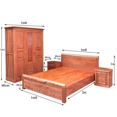 Bộ nội thất phòng ngủ MS 3188