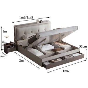 Giường ngủ hiện đại MS 3201 Giường Ngủ Hiện Đại